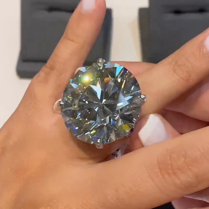 22ct Round Cut Luxury Diamond Ring -JOSHINY