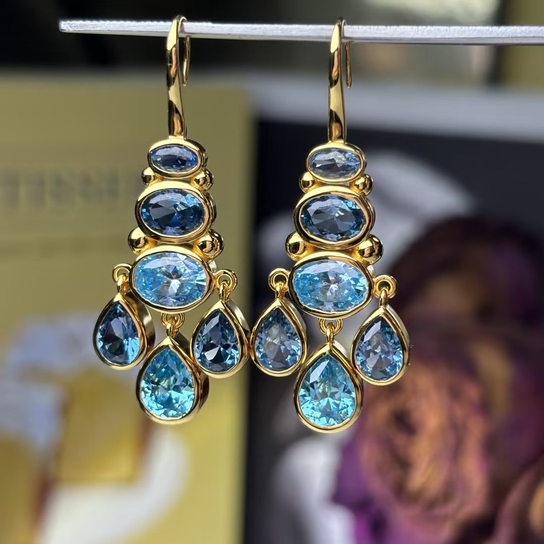 6Ctw Sparkling Gemstone Ring-JOSHINY