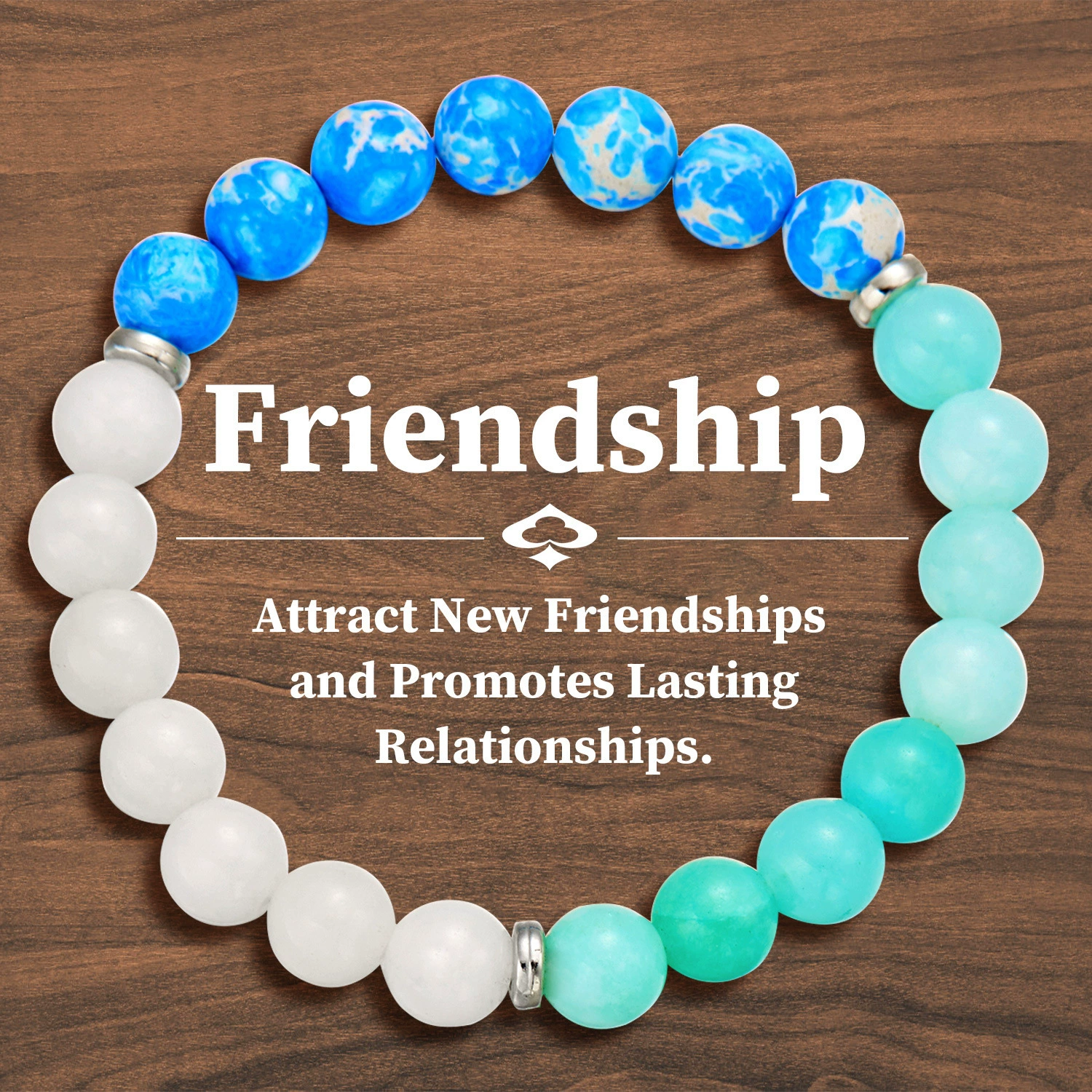 Natural Stone Good Luck Bracelet-JOSHINY