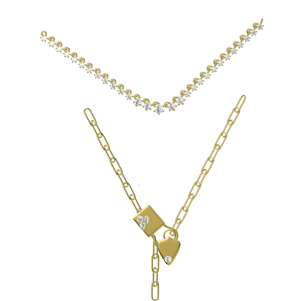 Versatile Dream Gemstone Necklace-JOSHINY