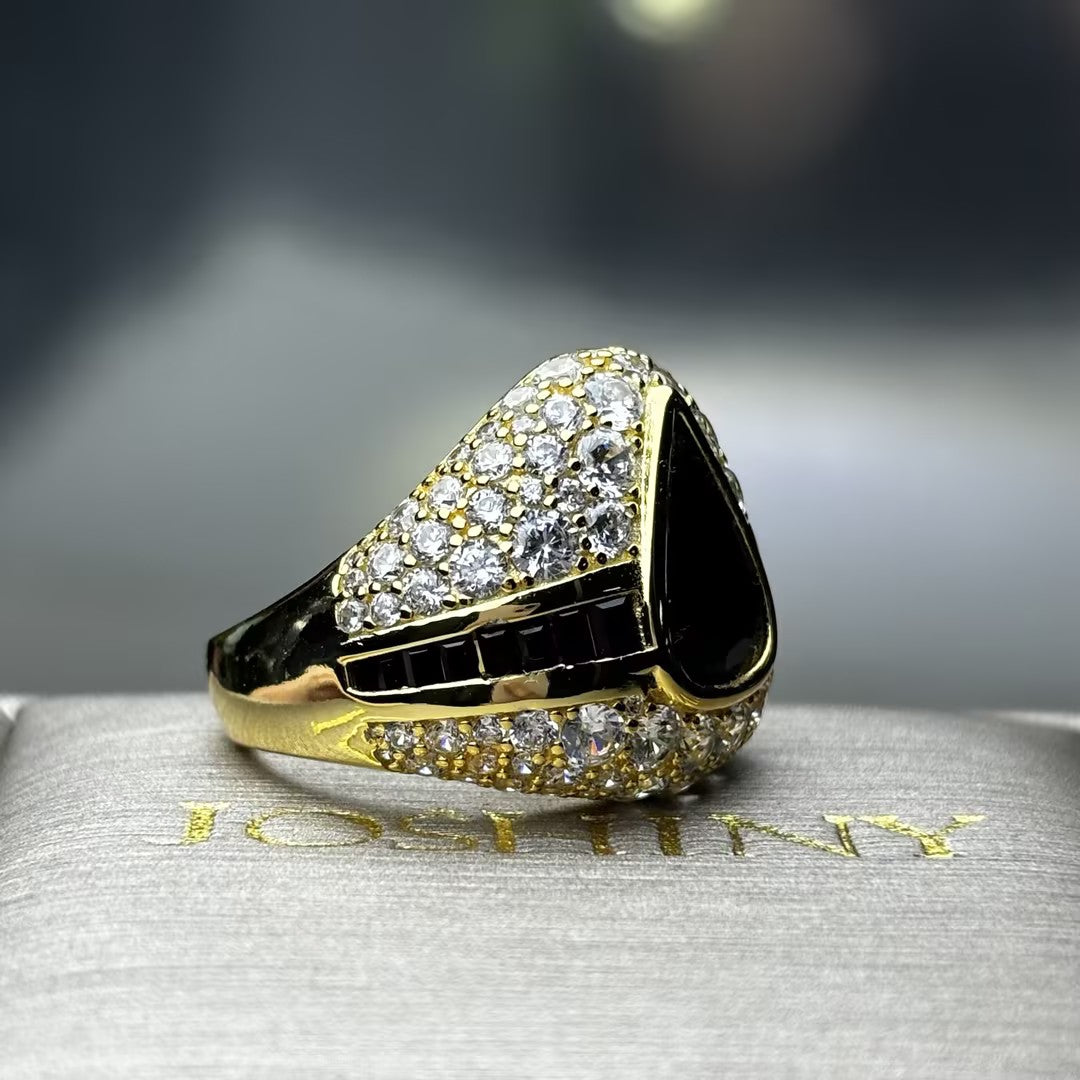 4Ctw Vintage Spinel Ring-JOSHINY