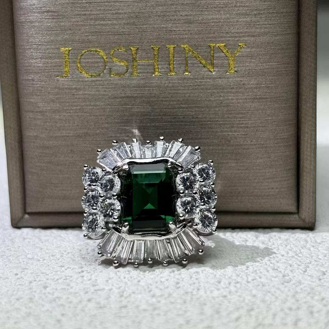 5.68Ctw Emerald Ring-JOSHINY