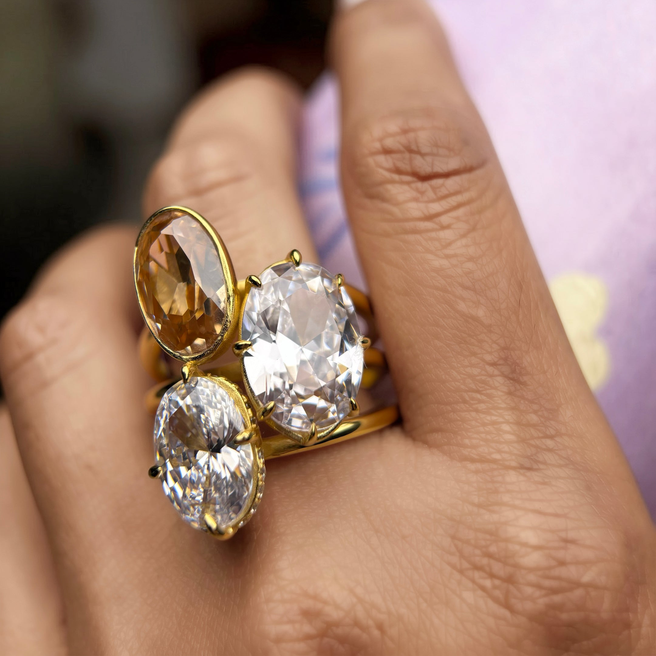 8Ctw "Eternal Radiance" Vintage Ring-JOSHINY