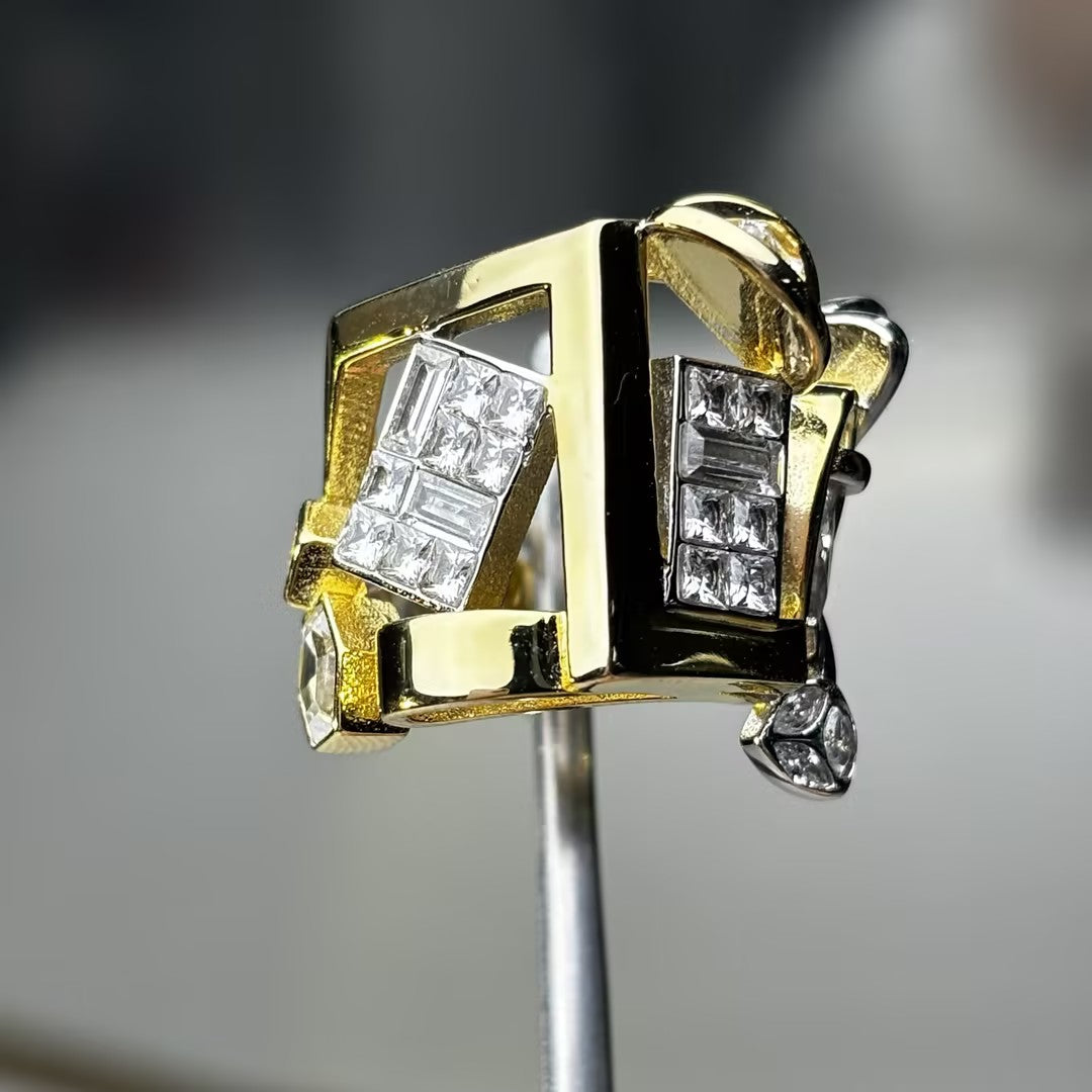 Rings with unique gemstone cuts-JOSHINY
