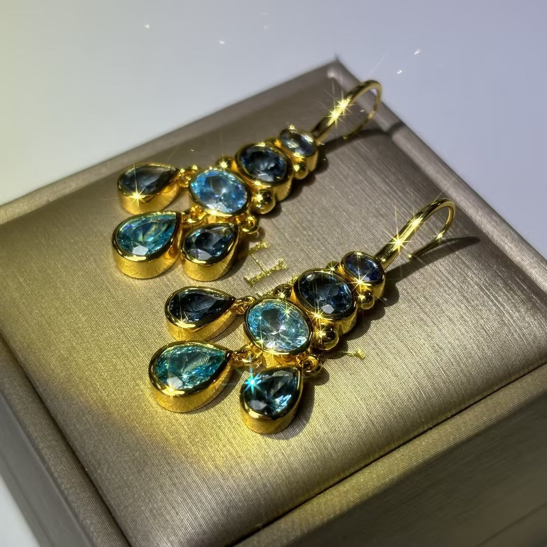 6Ctw Sparkling Gemstone Ring-JOSHINY