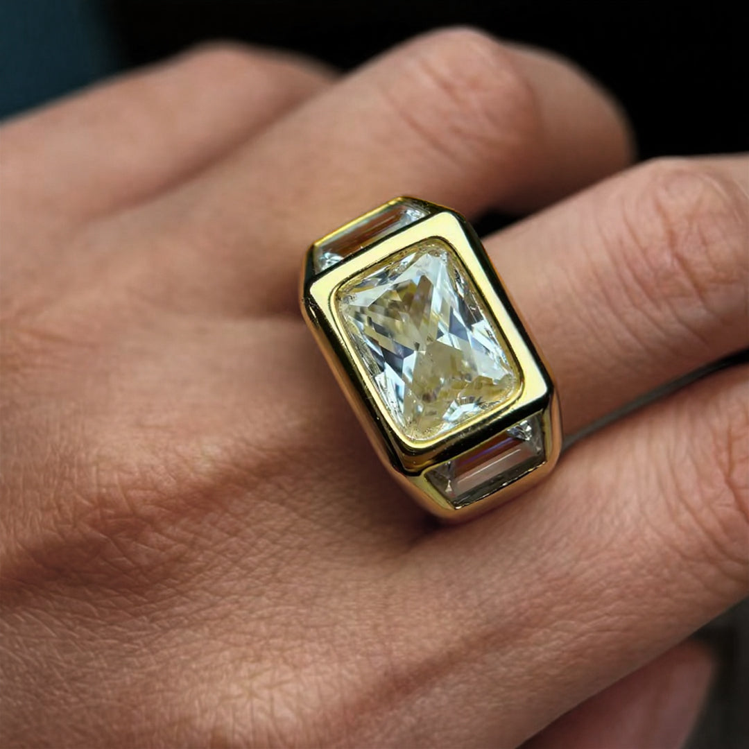 5.0 Ctw Women's Chunky Seal Ring-JOSHINY