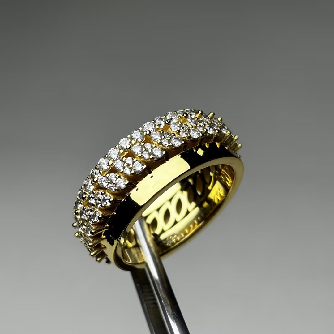 1.3ctw round brilliant cut triple band-JOSHINY