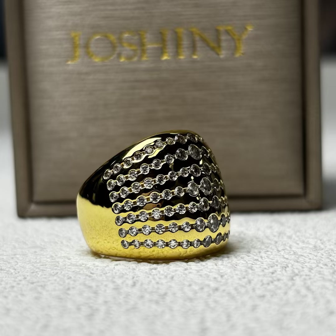 1.5ctw Invisible Setting Arch Ring-JOSHINY