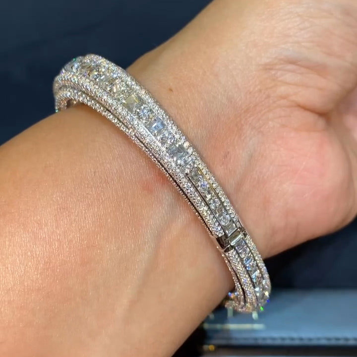 Gorgeous Oval Cut Diamond Bracelet -JOSHINY