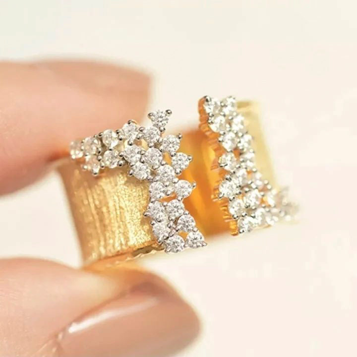 1ctw Round Cut Ladies Adjustable Ring -JOSHINY