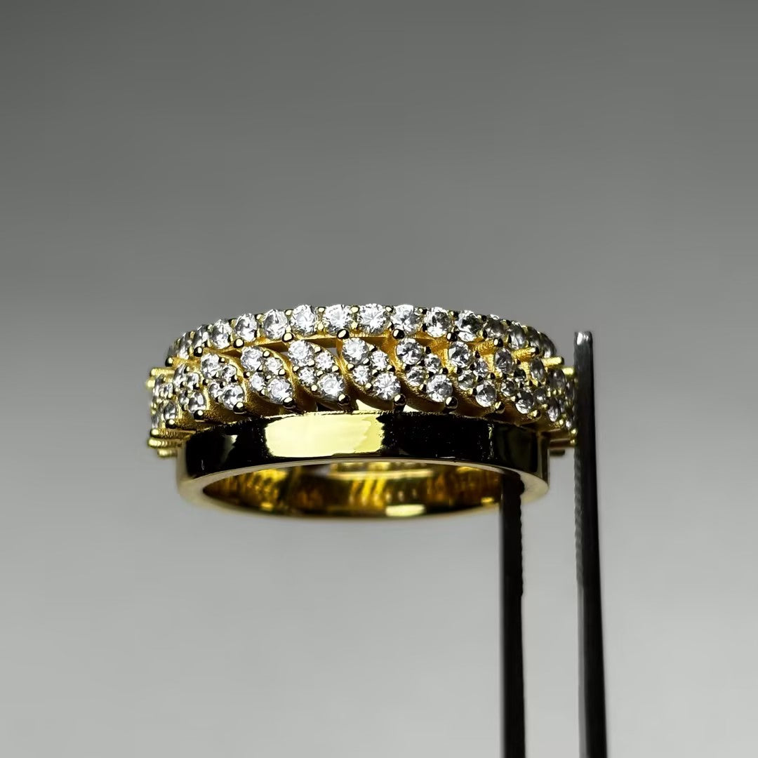 1.3ctw round brilliant cut triple band-JOSHINY