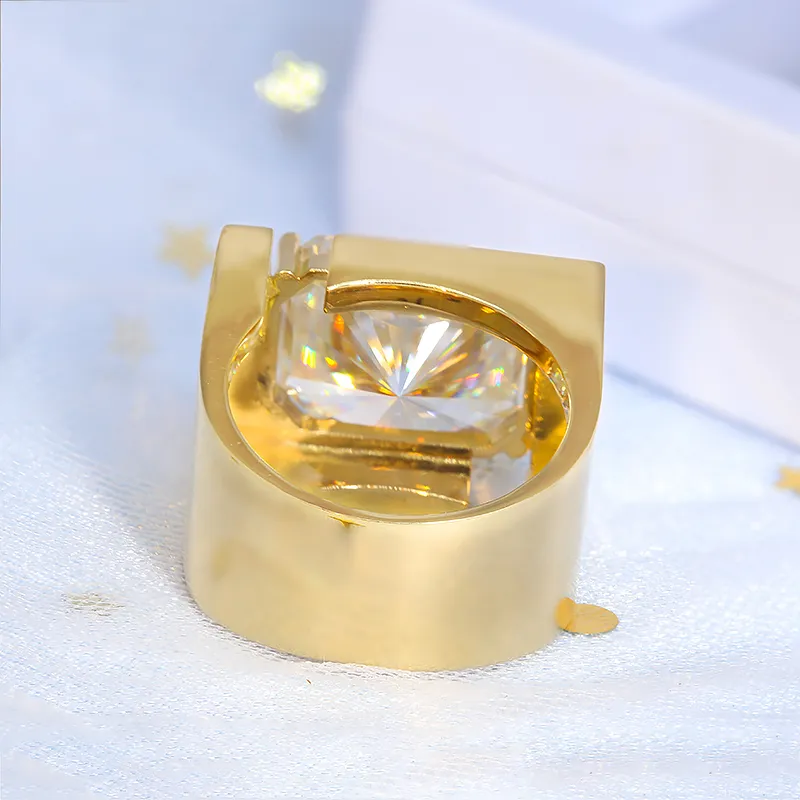 12ct Brilliant Cut Gemstone Engagement Ring -JOSHINY