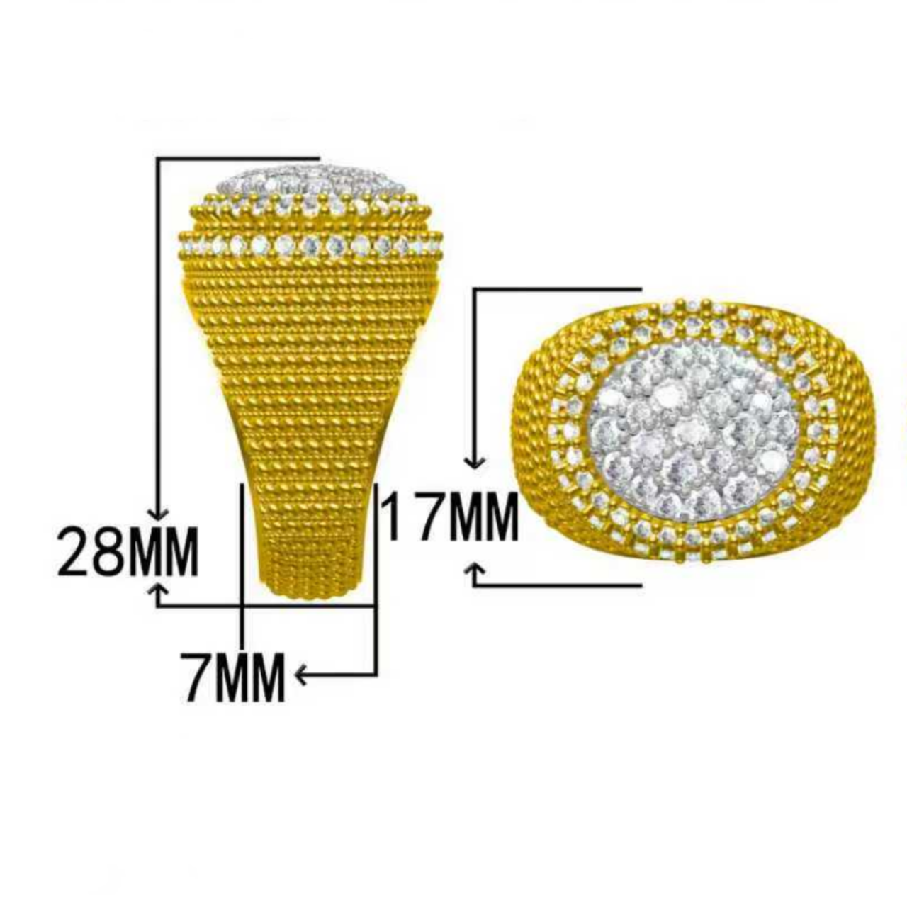 1.2ct Round Brilliant Cut Twisted Wire Craftsmanship Ring-JOSHINY