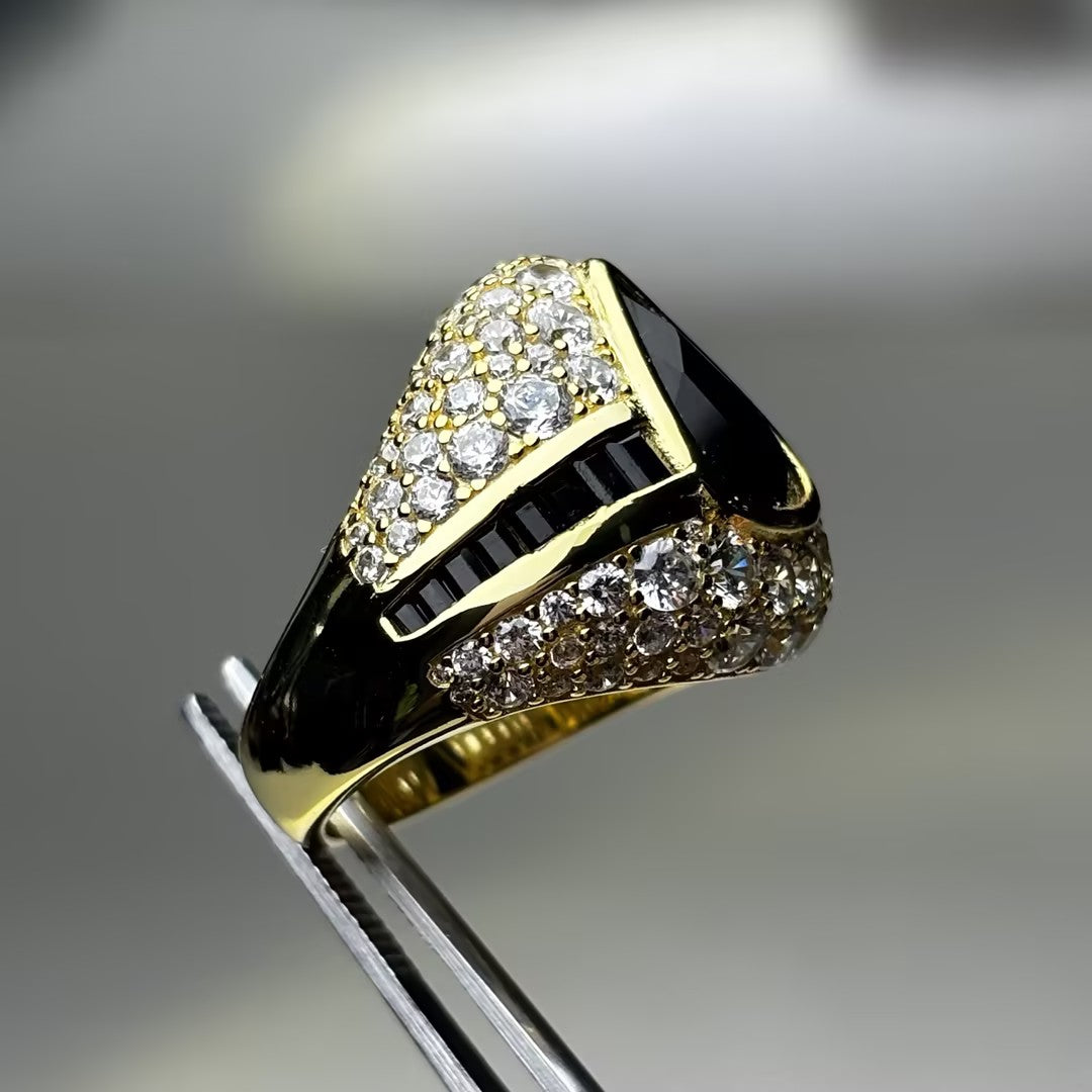 4Ctw Vintage Spinel Ring-JOSHINY