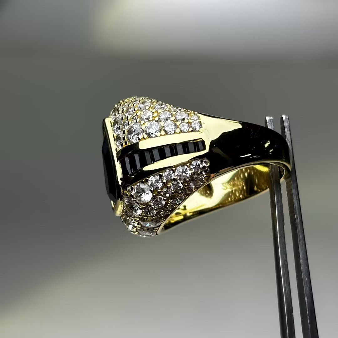 4Ctw Vintage Spinel Ring-JOSHINY