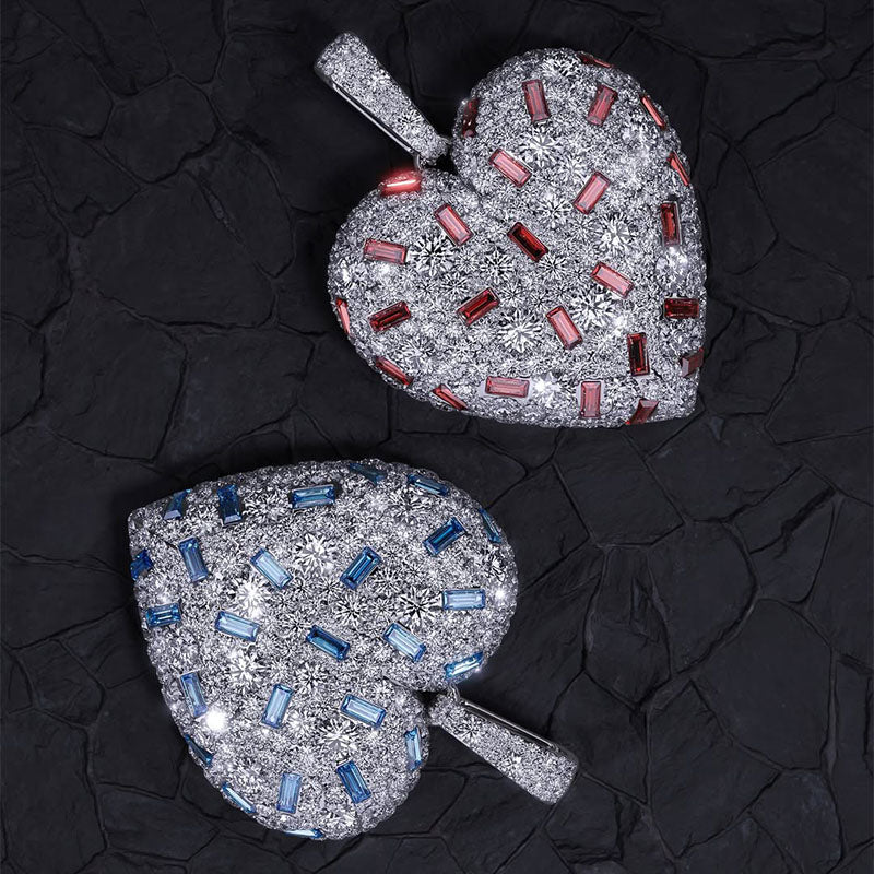 6.32Ctw ring with pavé setting of various cut gemstones -JOSHINY