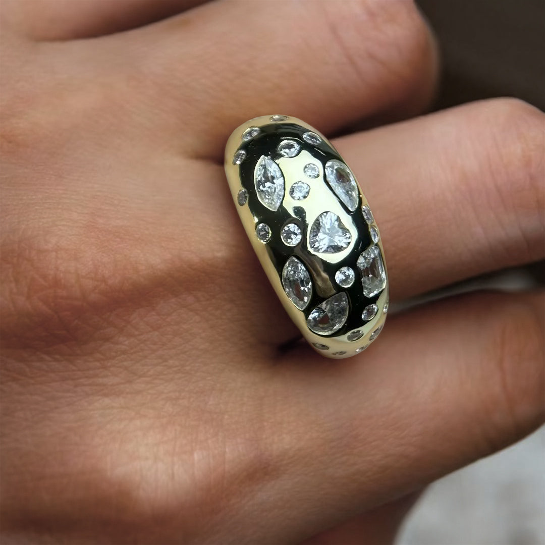 1.5Ctw Multi-cut Gemstone Ring-JOSHINY