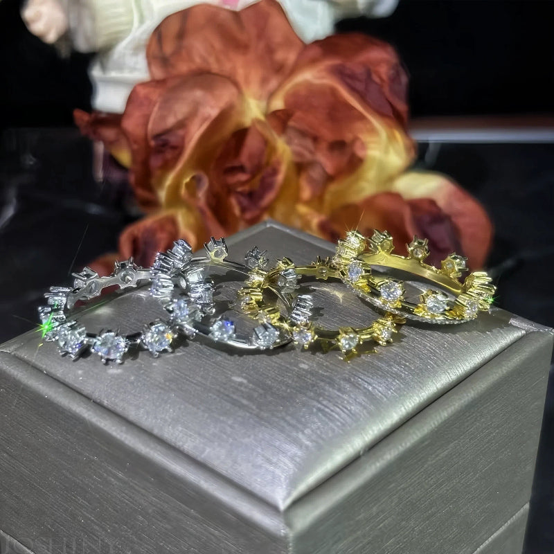 3Ctw Russian Doll Gemstone Stacking Ring-JOSHINY