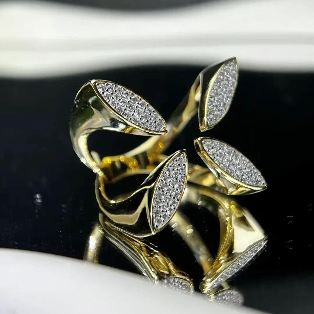 1 Ctw Round Cut White Cubic Zirconia 925 Sterling Silver Ring-JOSHINY