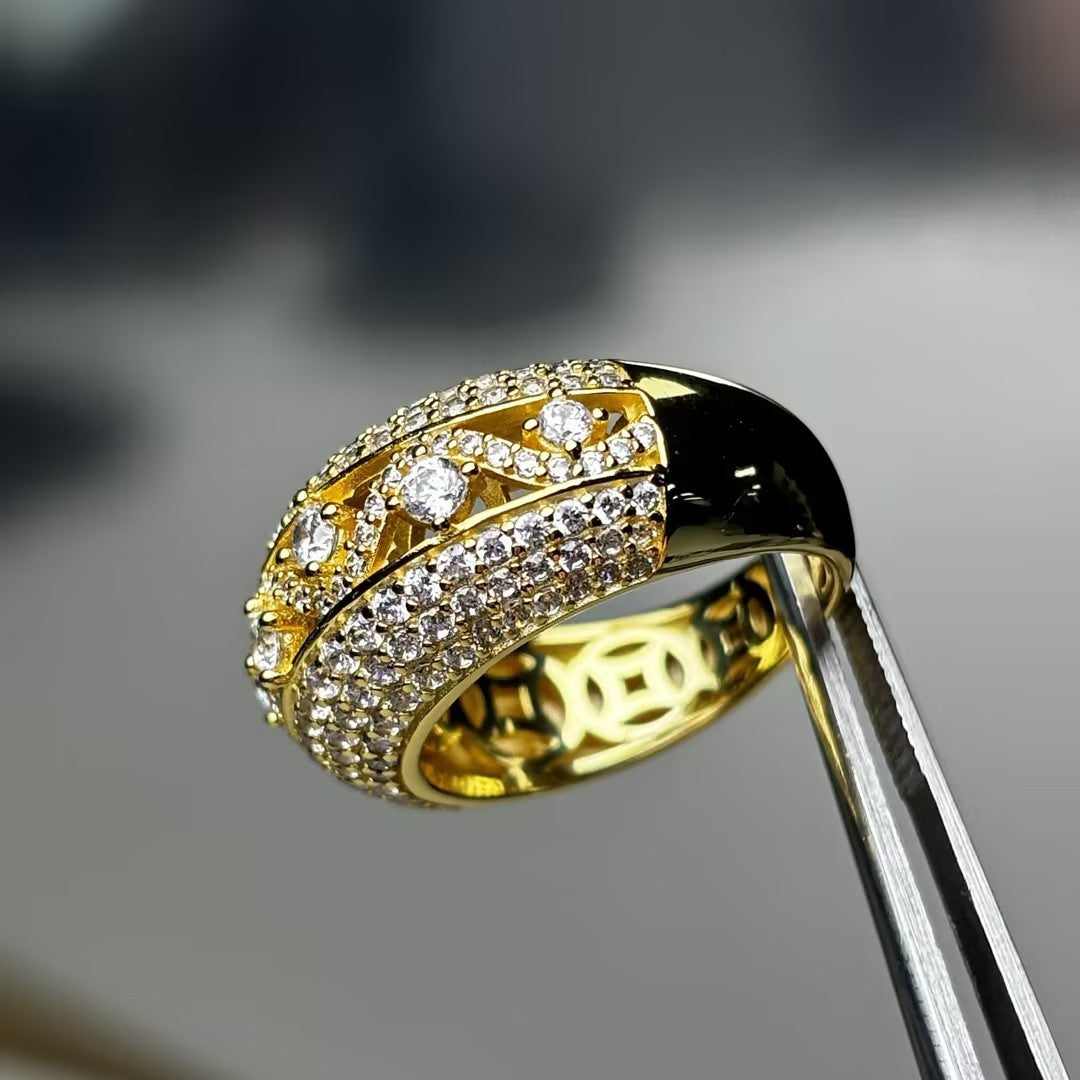 2.0ctw Vintage-Style Gemstone Earrings and Ring-JOSHINY