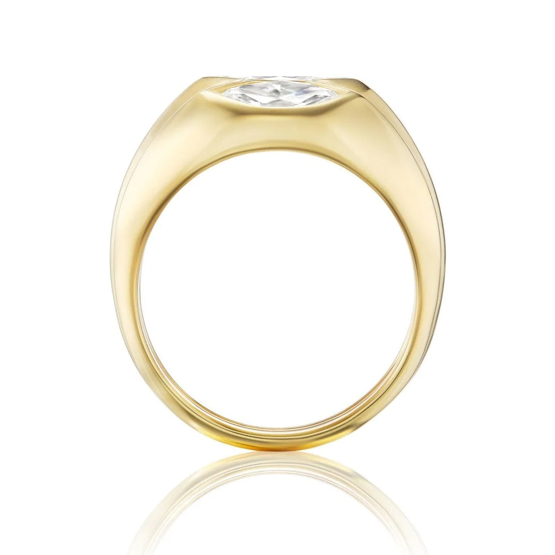 3.0ctw Triple Marquise Ring -JOSHINY