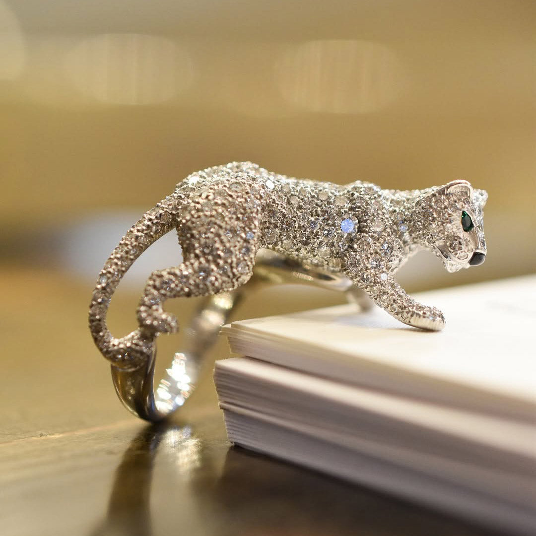 3.0Ctw Panther Ring-JOSHINY