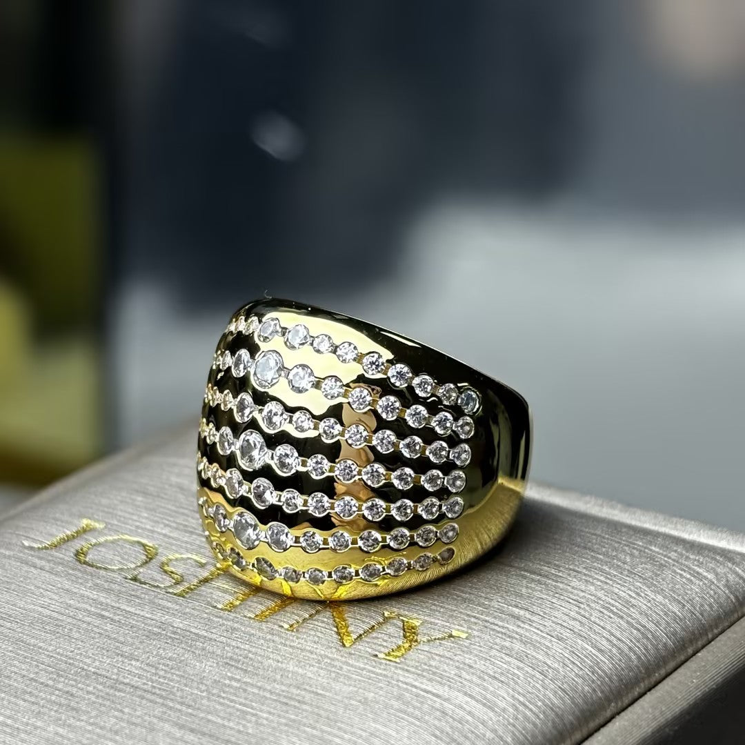 1.5ctw Invisible Setting Arch Ring-JOSHINY