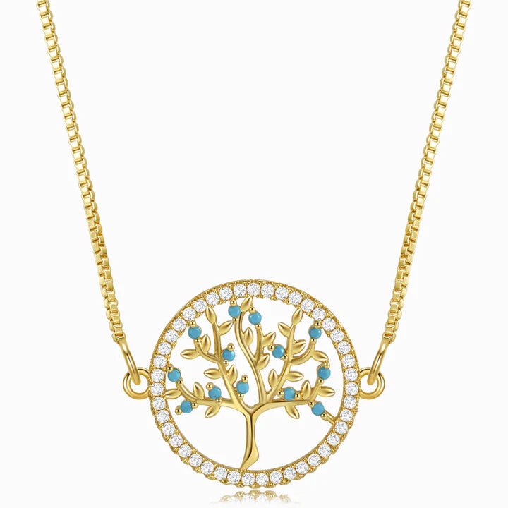 Exquisite Multi Tree of Life Necklace -JOSHINY (Gift Is Not Sold Separately)