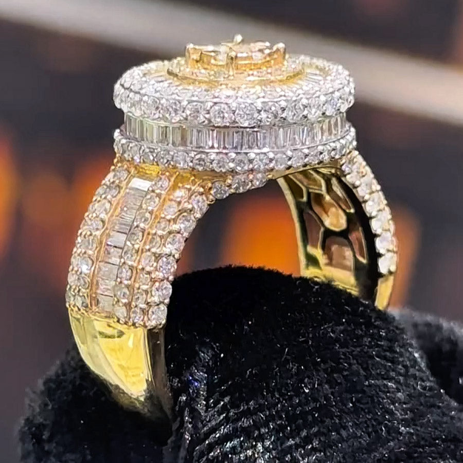 3.77ctw Brilliant Baguette Bling Ring-JOSHINY