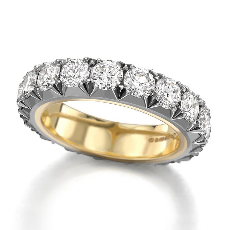 3.5ctw Combination Stacking Ring -JOSHINY