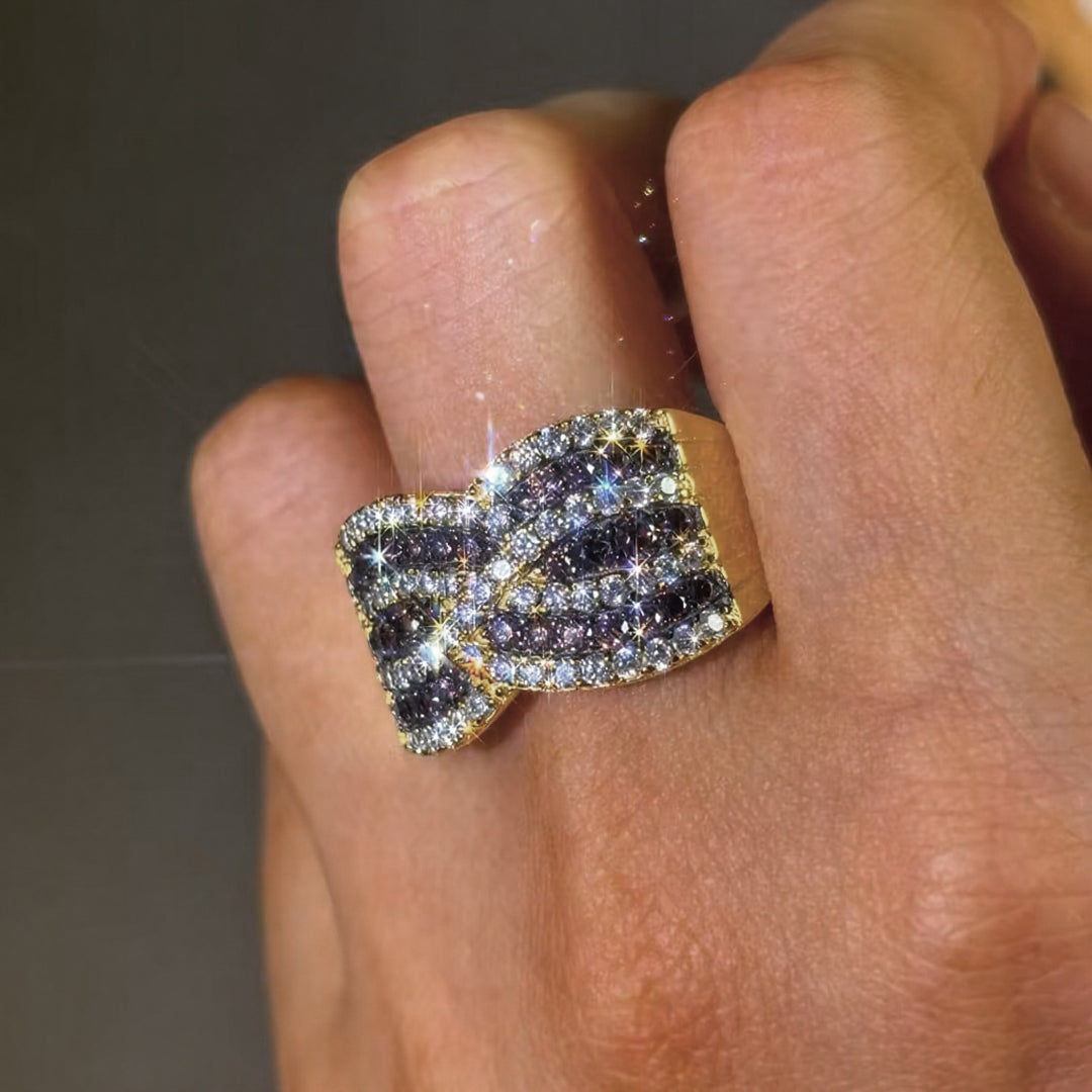 2.3Ctw Chocolate Lucky Ring-JOSHINY