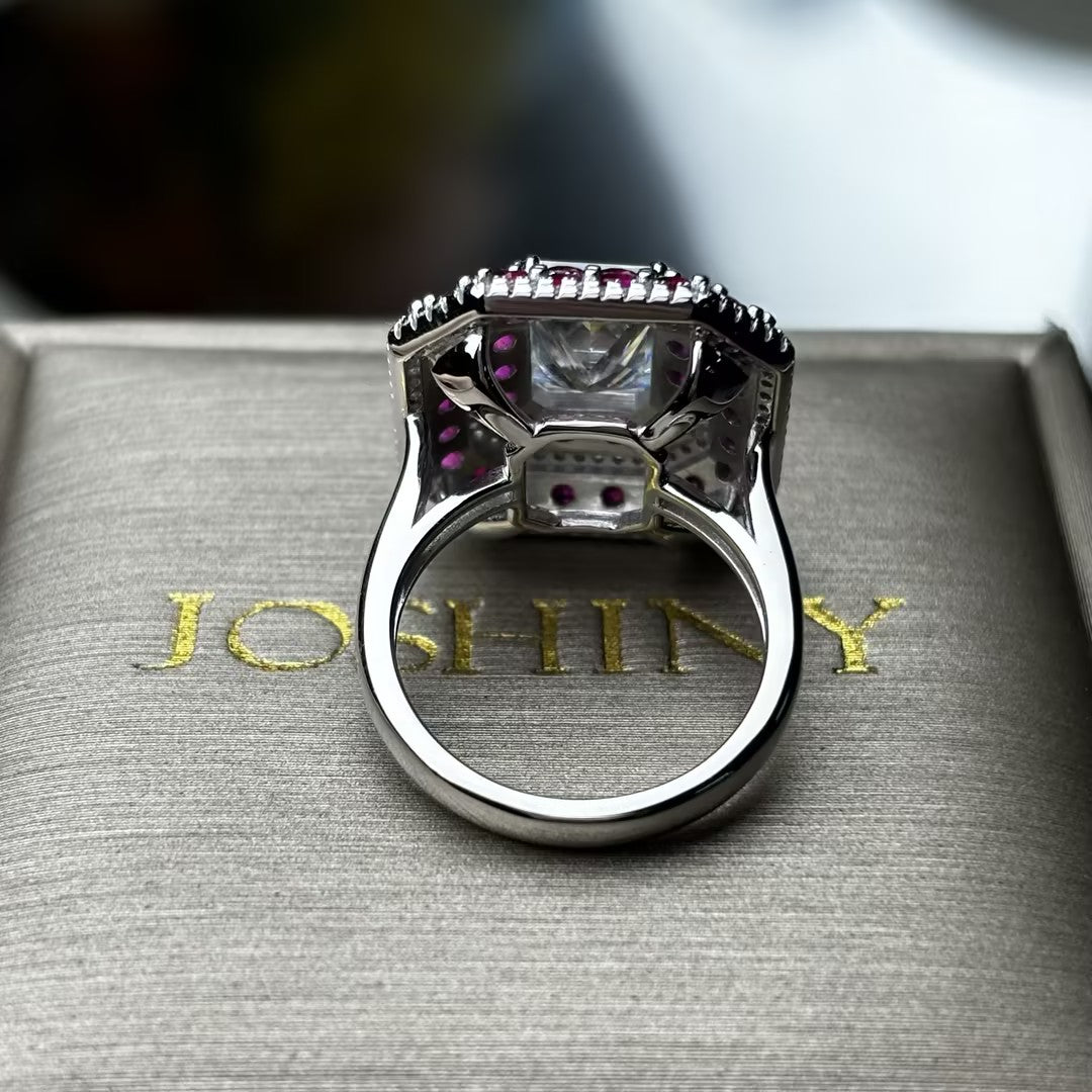 8.0ctw Fine Red Spinel Ring -JOSHINY