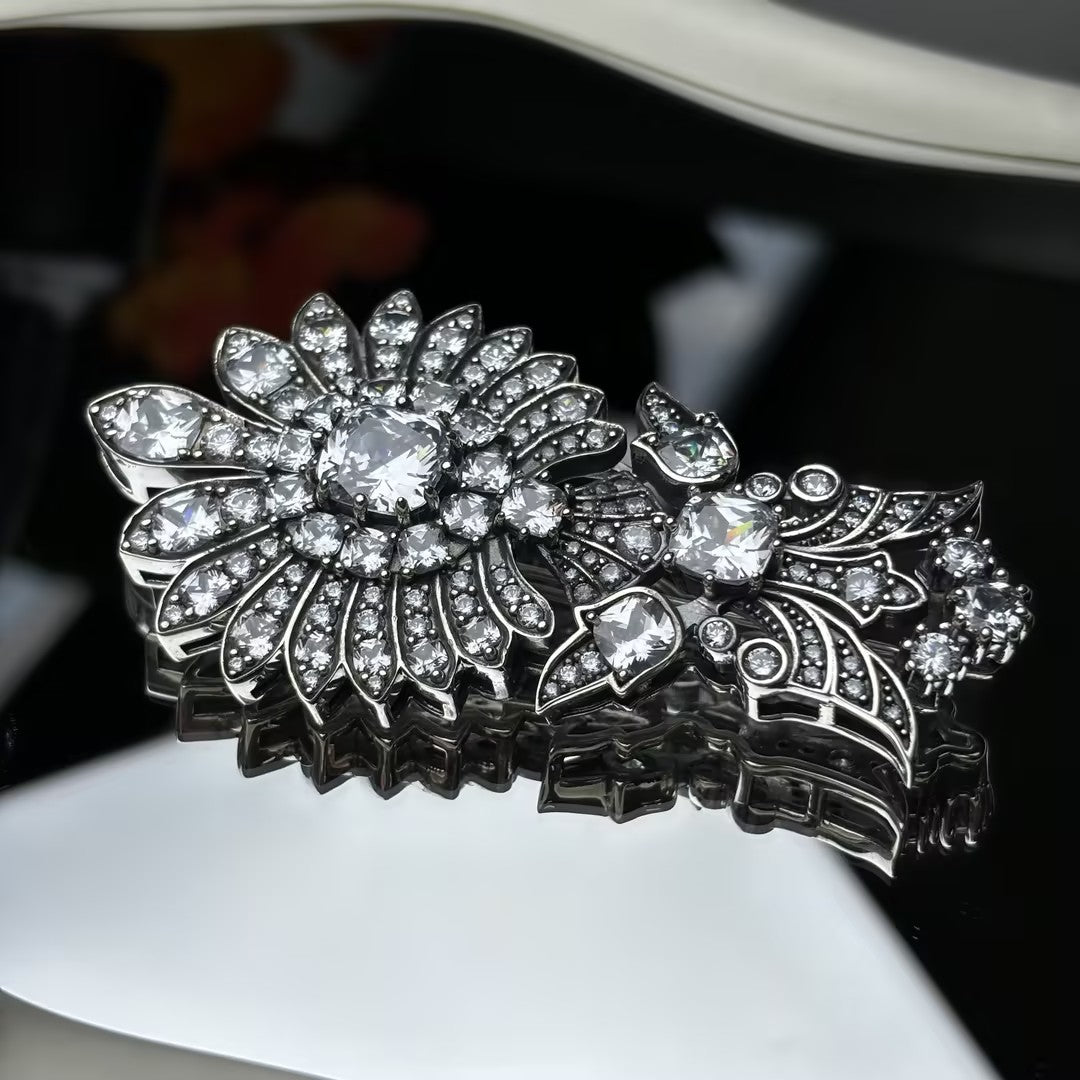 6.36Ctw Old Mine Cut Gemstone Brooch-JOSHINY