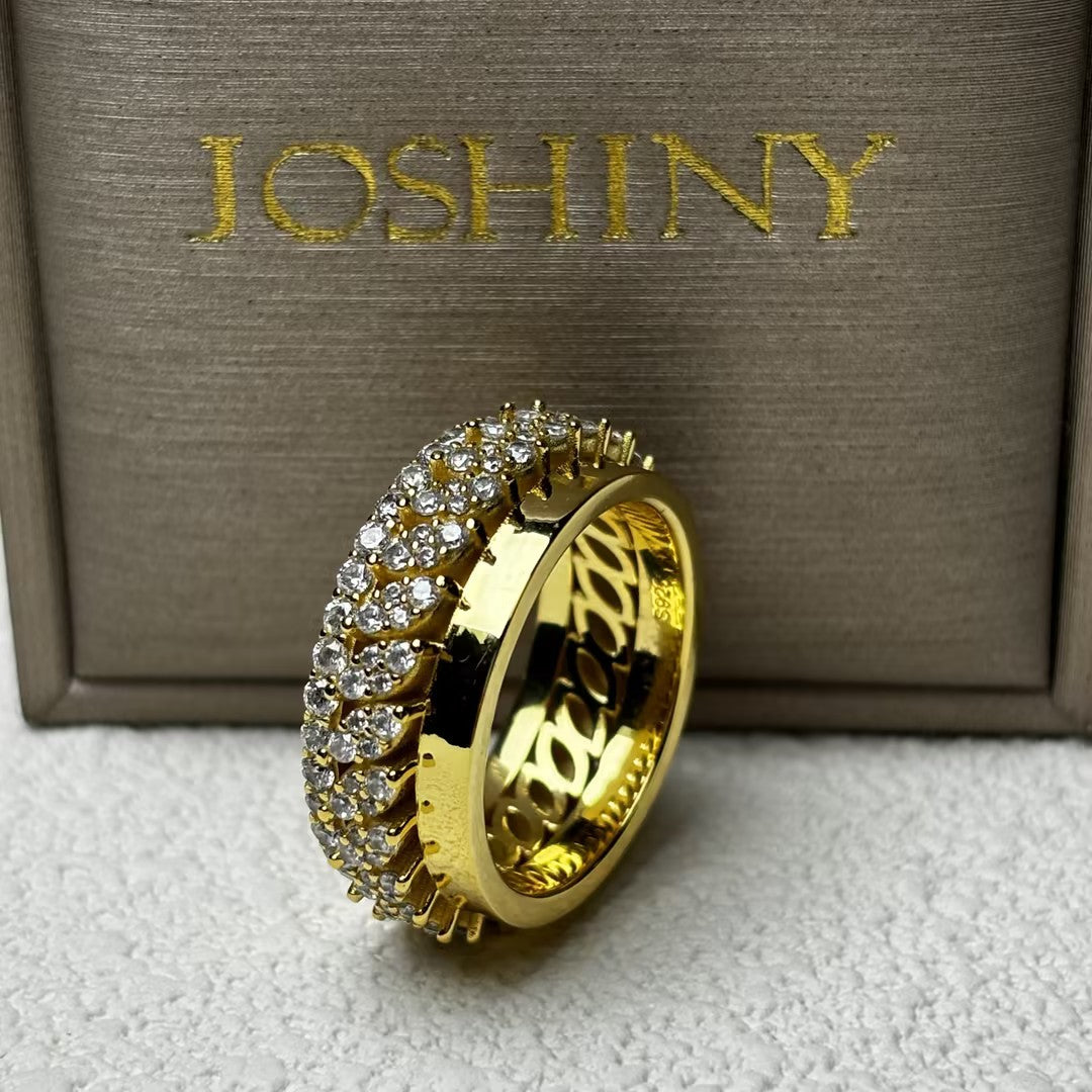 1.3ctw round brilliant cut triple band-JOSHINY