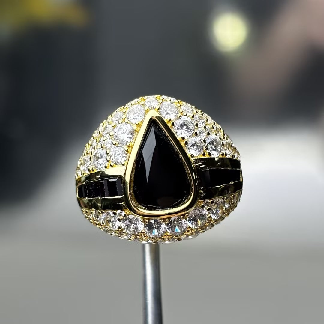 4Ctw Vintage Spinel Ring-JOSHINY
